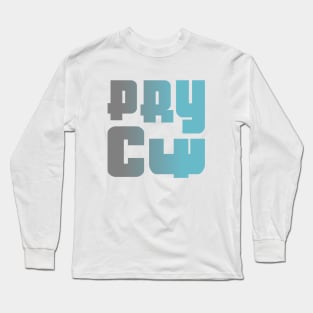 Pryce, name, typography Long Sleeve T-Shirt